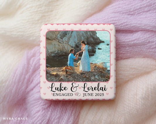 Engagement Magnet Custom Personalized Gift Souvenir Present