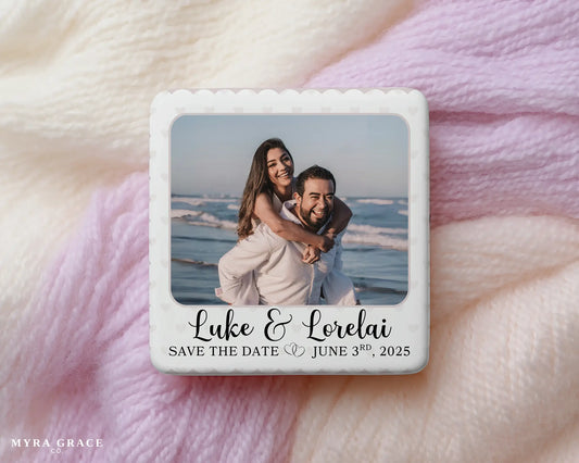 Save the Date Magnet Custom Personalized Gift Souvenir Present
