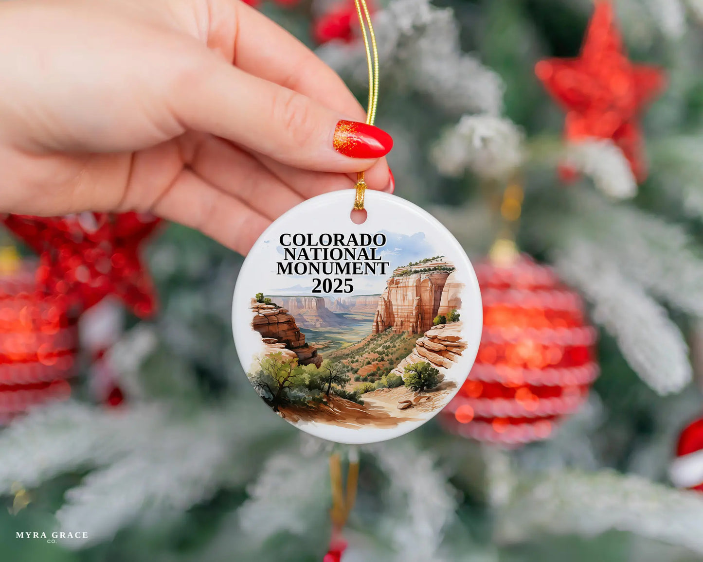 Colorado National Monument Ornament, Colorado Bauble