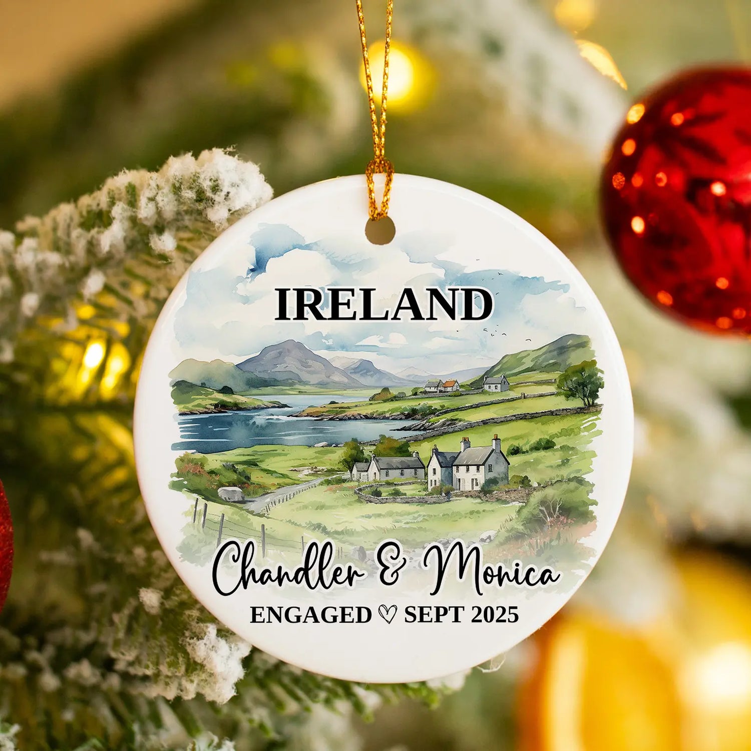 Couples Vacation Ornaments