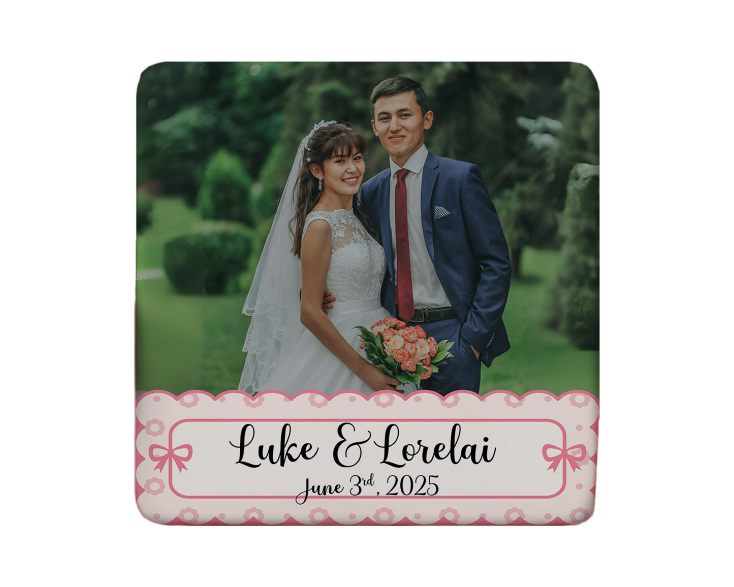 Wedding Magnet Custom Personalized Gift Souvenir Present