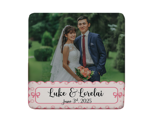 Wedding Magnet Custom Personalized Gift Souvenir Present