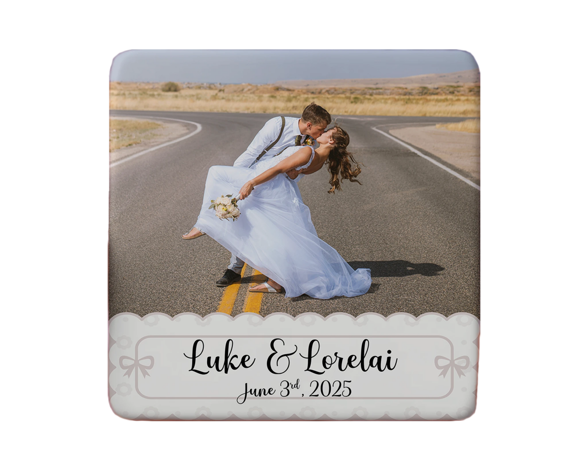 Wedding Magnet Custom Personalized Gift Souvenir Present