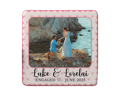 Engagement Magnet Custom Personalized Gift Souvenir Present