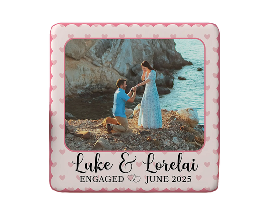 Engagement Magnet Custom Personalized Gift Souvenir Present