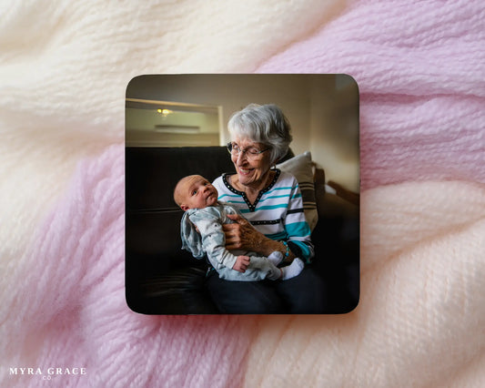 Custom Grandma Photo Magnet