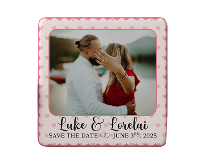 Save the Date Magnet Custom Personalized Gift Souvenir Present