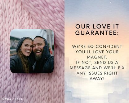Couple Magnet Custom Personalized Gift Souvenir Present. Love it