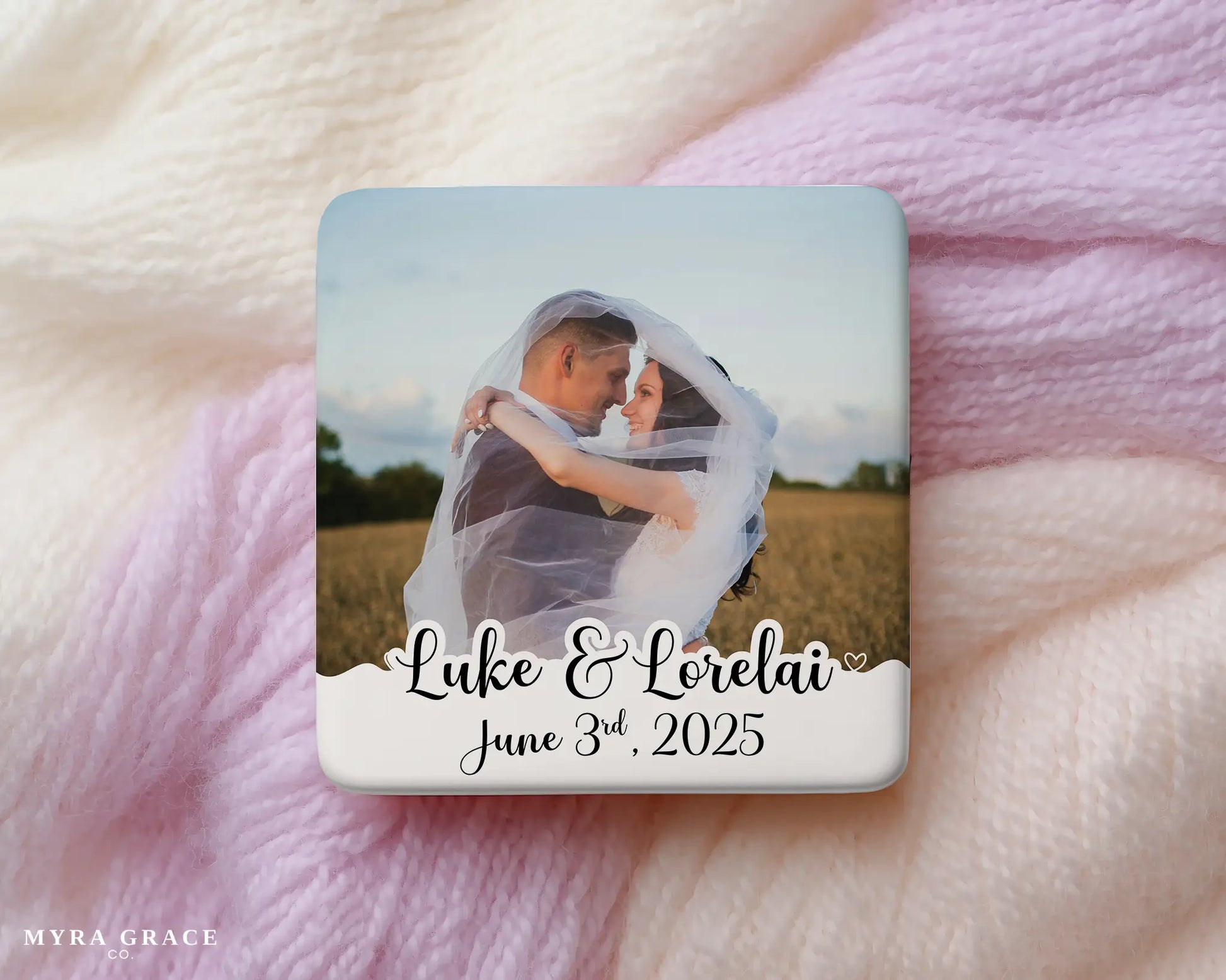 Wedding Magnet Custom Personalized Gift Souvenir Present