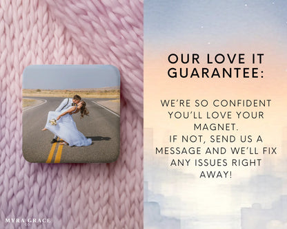 Wedding Magnet Custom Personalized Gift Souvenir Present/ Love it