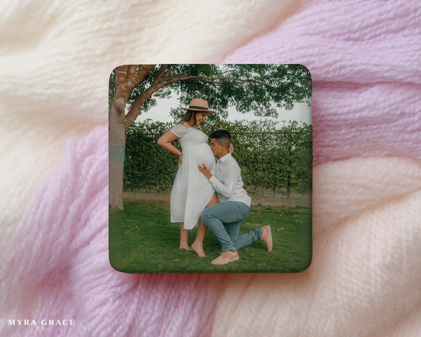 Pregnancy Magnet Custom Personalized Gift Souvenir Present