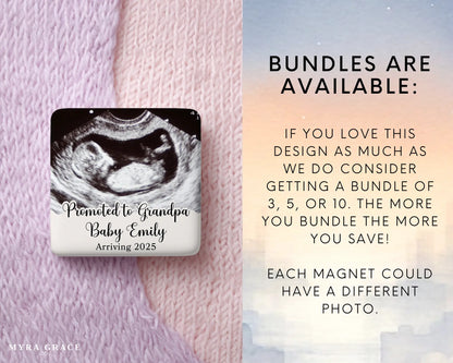 Grandpa Magnet Custom Personalized Gift Souvenir Present. Bundles are available