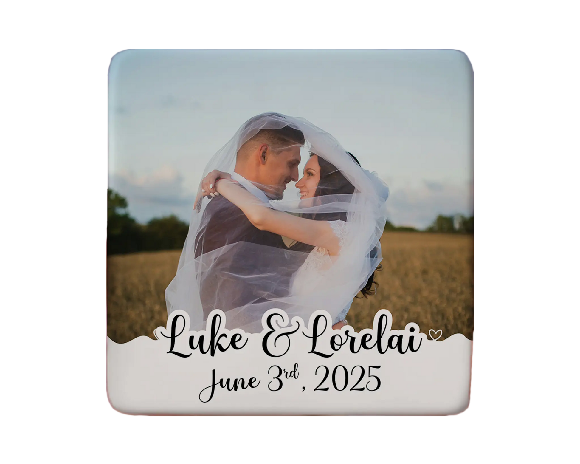 Wedding Magnet Custom Personalized Gift Souvenir Present