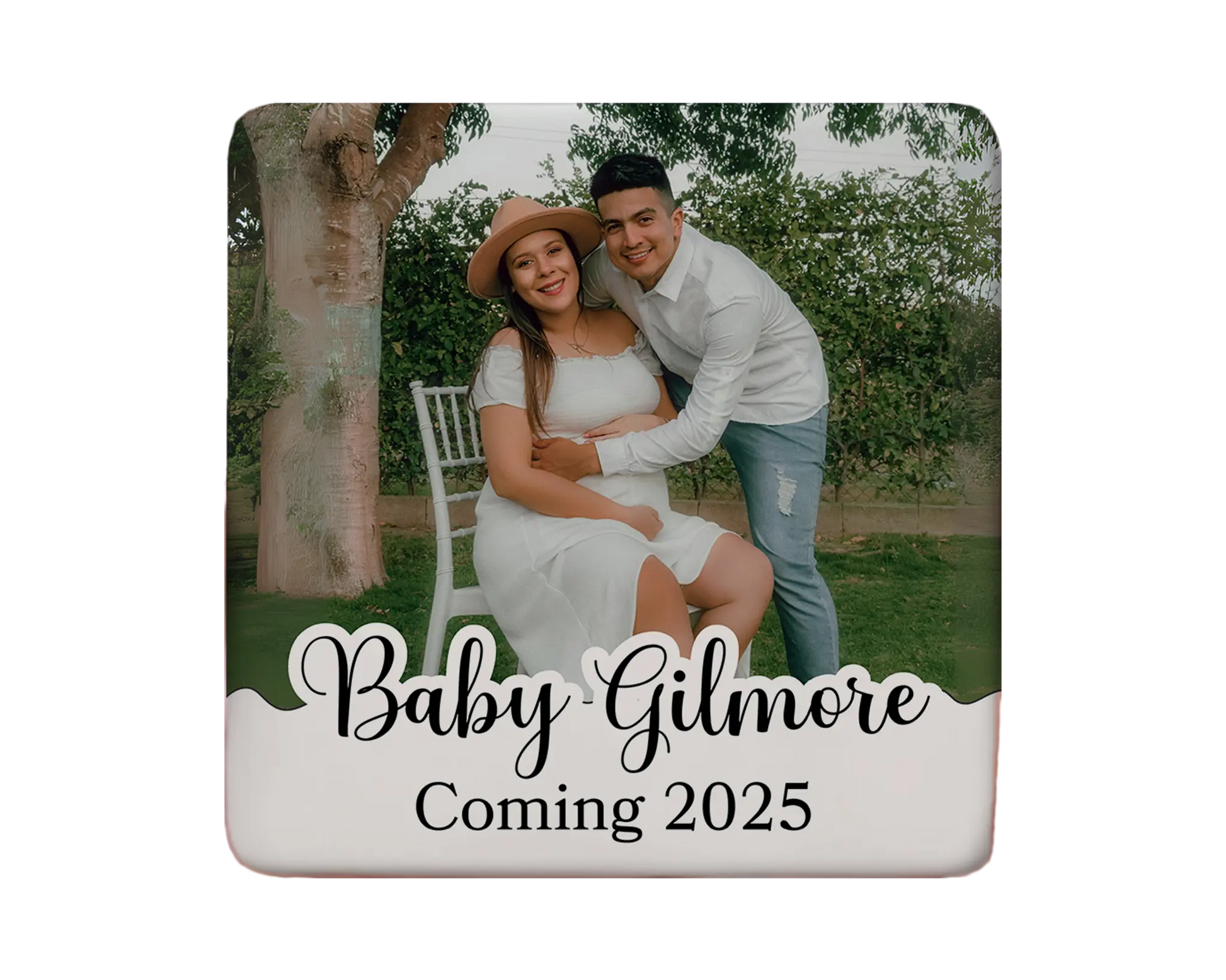 Pregnancy Magnet Custom Personalized Gift Souvenir Present