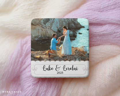 Engagement Magnet Custom Personalized Gift Souvenir Present