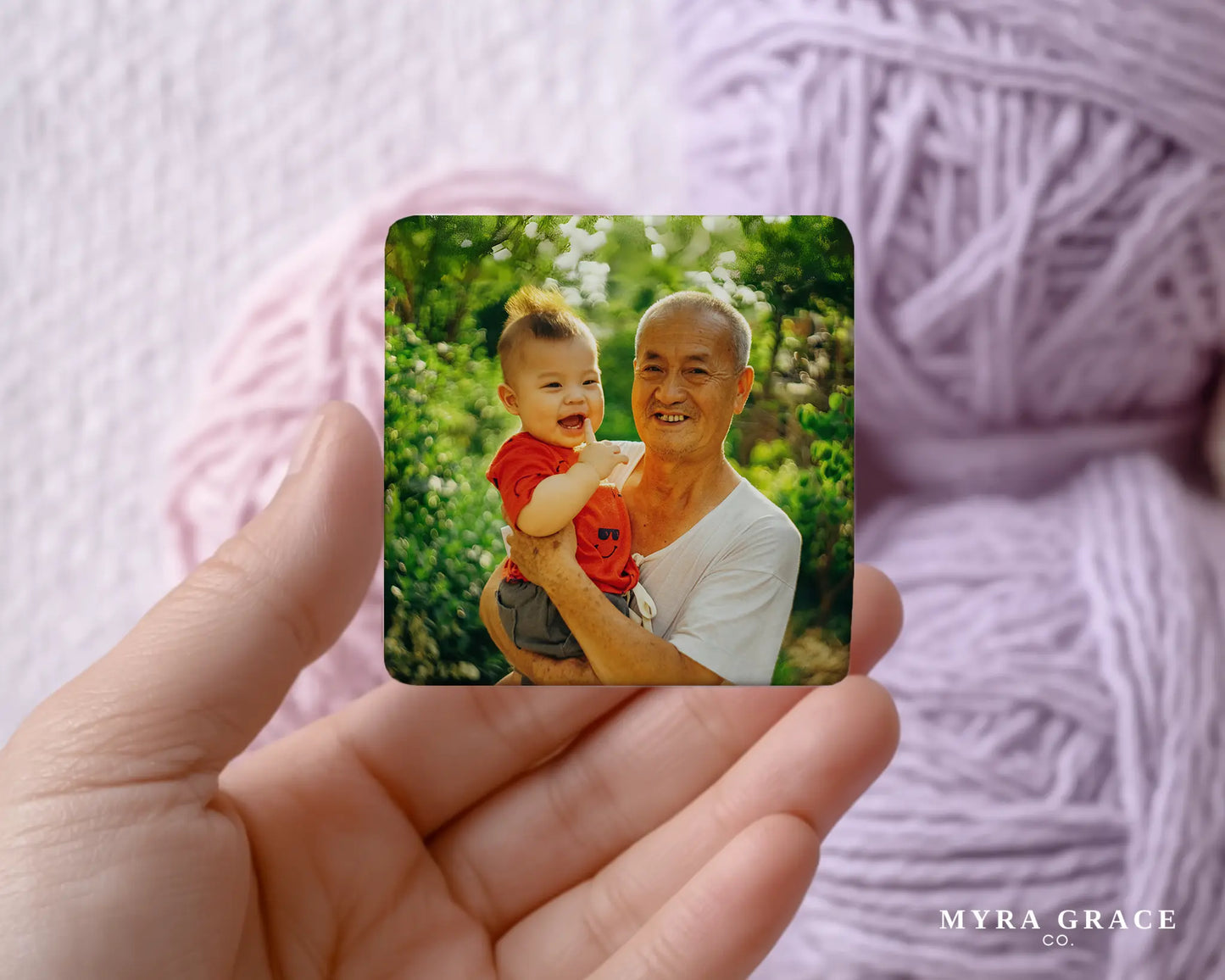 Grandpa Magnet Custom Personalized Gift Souvenir Present