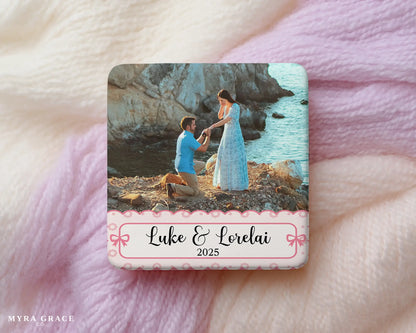 Engagement Magnet Custom Personalized Gift Souvenir Present