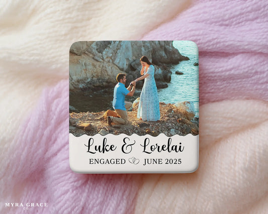 Engagement Magnet Custom Personalized Gift Souvenir Present