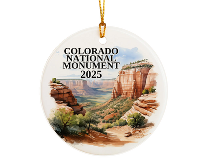 Colorado National Monument Ornament, Colorado Bauble