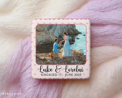 Engagement Magnet Custom Personalized Gift Souvenir Present