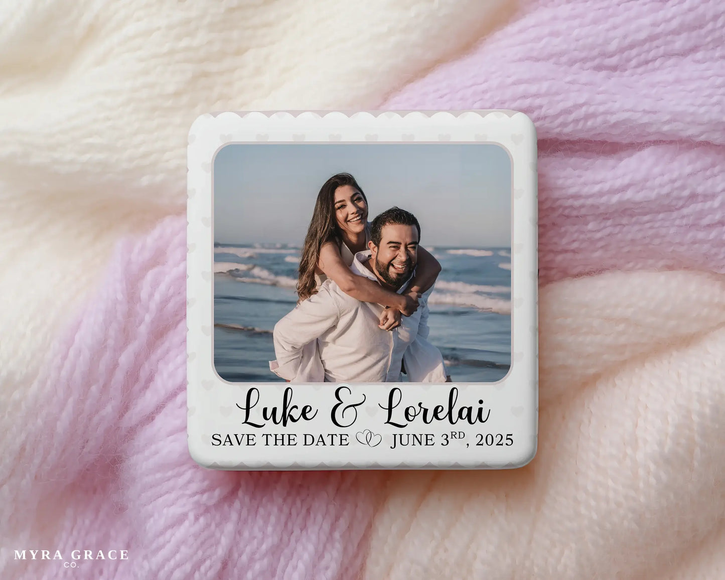 Save the Date Magnet Custom Personalized Gift Souvenir Present