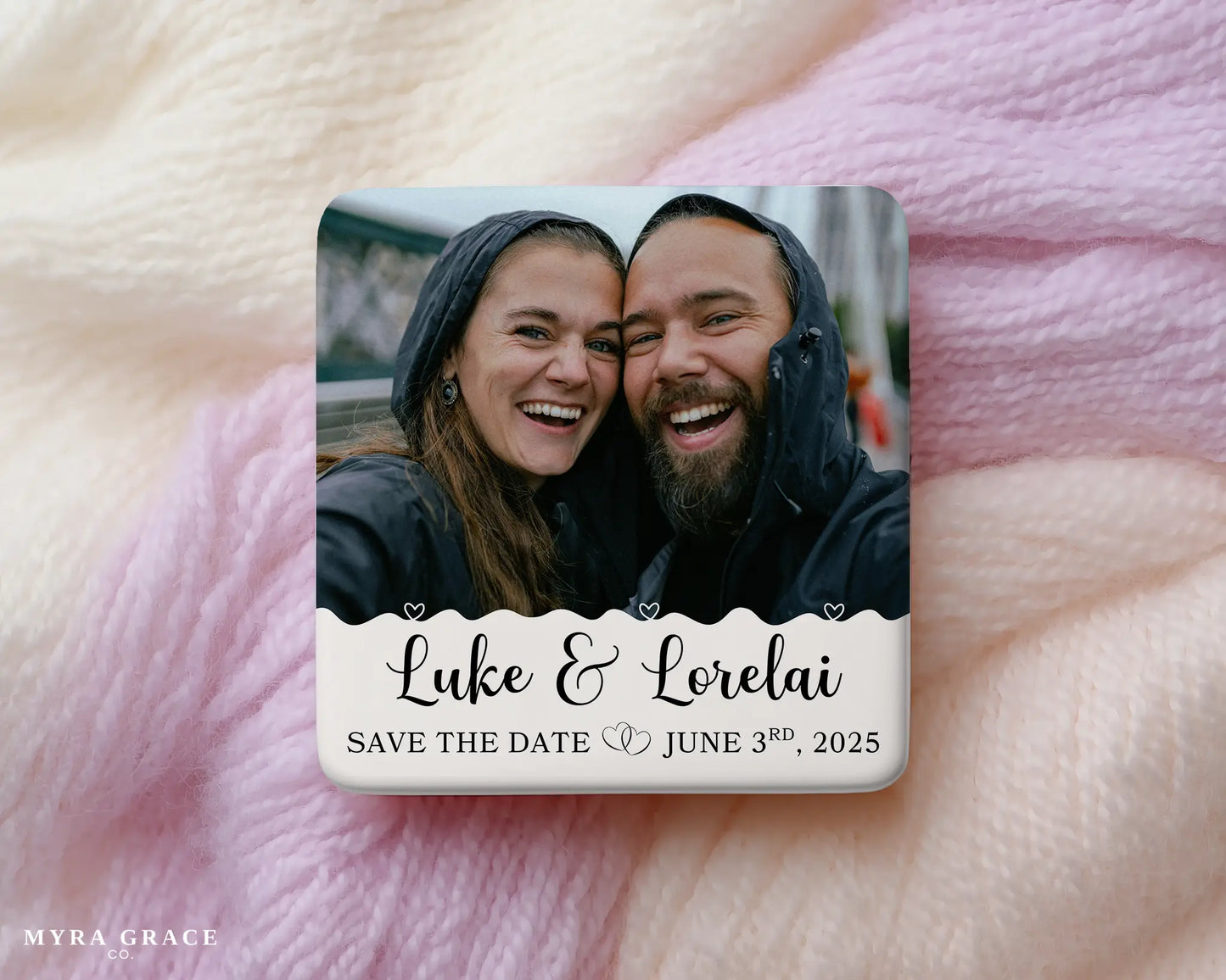 Save the Date Magnet Custom Personalized Gift Souvenir Present