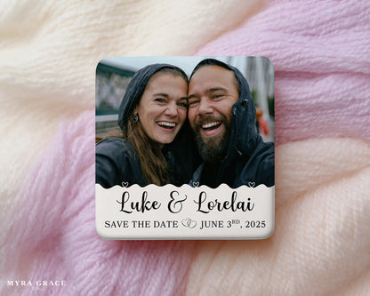 Save the Date Magnet Custom Personalized Gift Souvenir Present