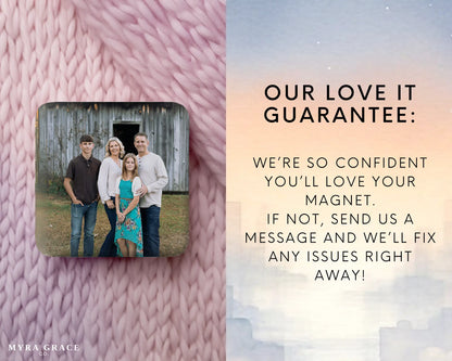 Family Magnet Custom Personalized Gift Souvenir Present. Love it