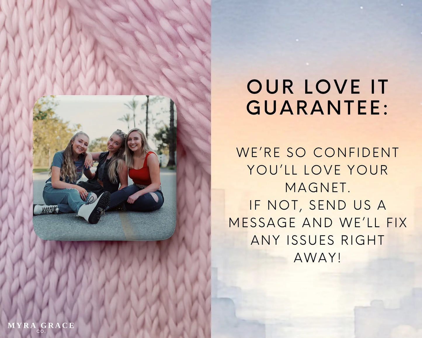 Friends Magnet Custom Personalized Gift Souvenir Present. Love it