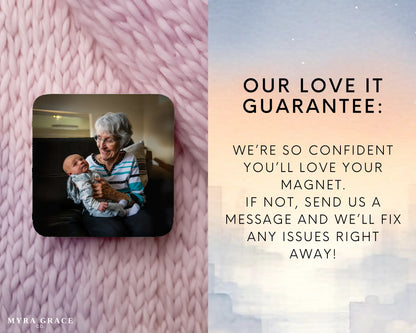 Grandma Magnet Custom Personalized Gift Souvenir Present. Love it