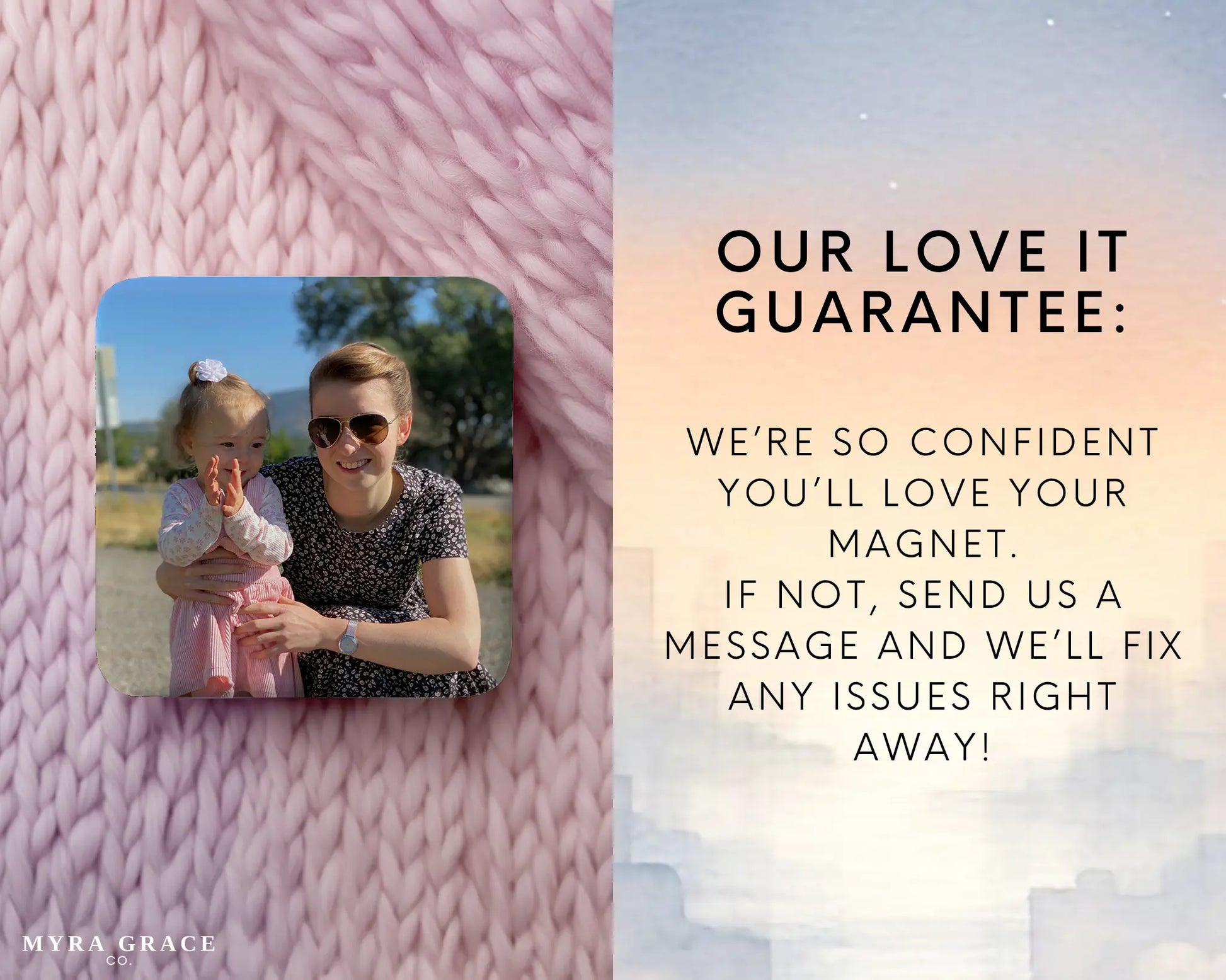 Mom Magnet Custom Personalized Gift Souvenir Present. Love it