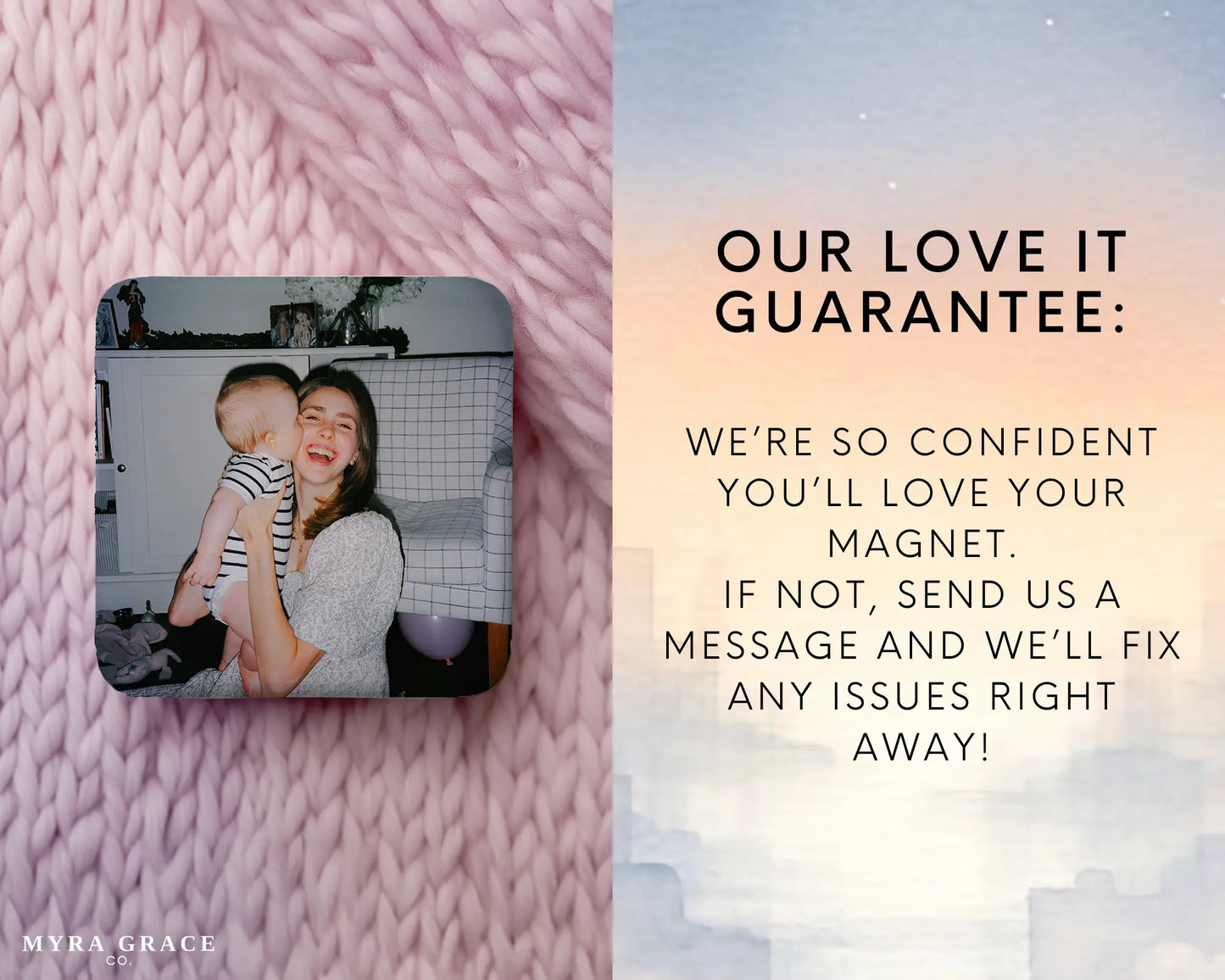 Mom Magnet Custom Personalized Gift Souvenir Present. Love it