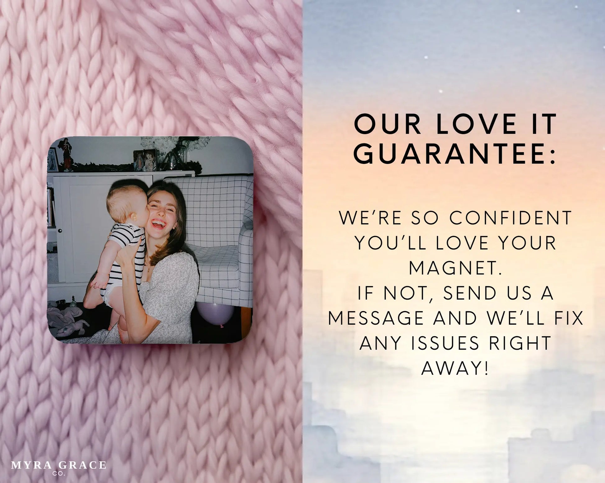 Mom Magnet Custom Personalized Gift Souvenir Present. Love it