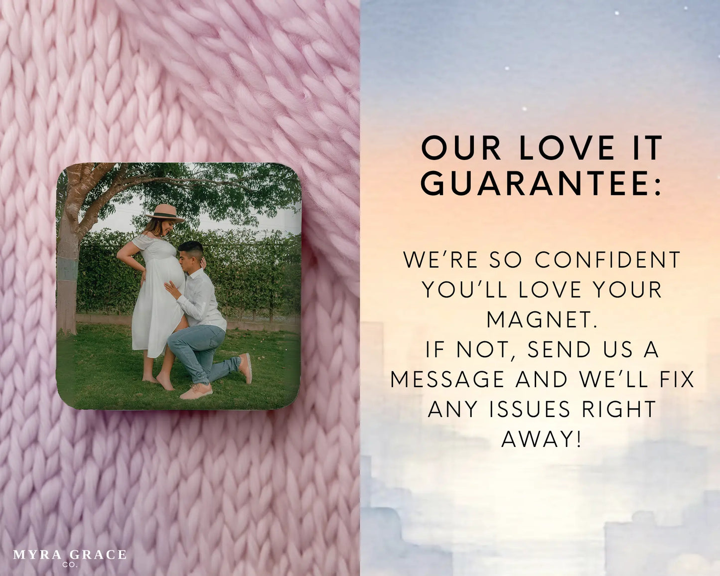 Pregnancy Magnet Custom Personalized Gift Souvenir Present. Love it