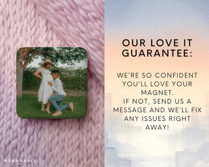 Pregnancy Magnet Custom Personalized Gift Souvenir Present. Love it