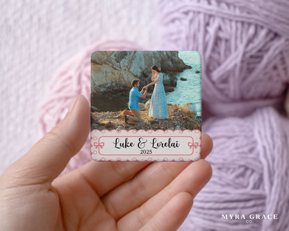 Engagement Magnet Custom Personalized Gift Souvenir Present