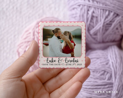 Save the Date Magnet Custom Personalized Gift Souvenir Present