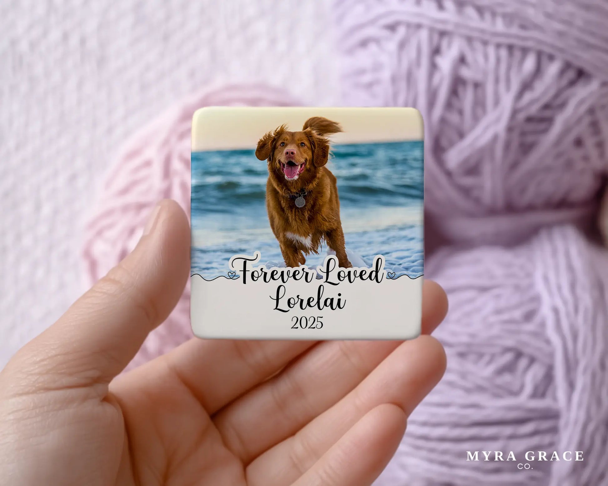 Dog Magnet Custom Personalized Gift Souvenir Present