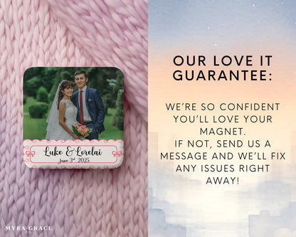 Wedding Magnet Custom Personalized Gift Souvenir Present. Love it