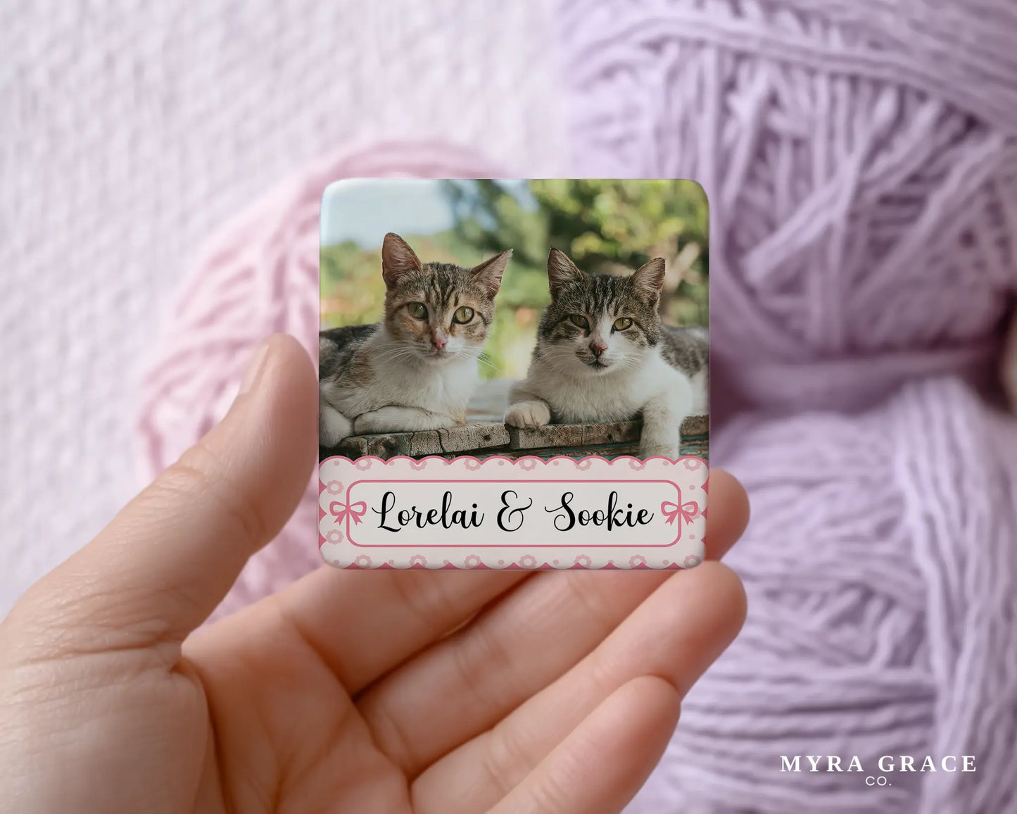 Cat Magnet Custom Personalized Gift Souvenir Present