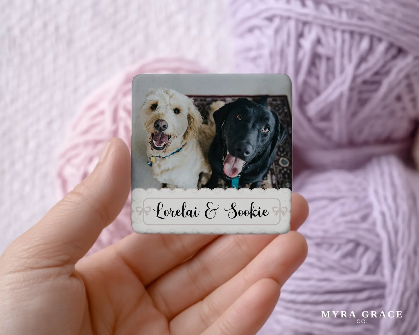 Dog Magnet Custom Personalized Gift Souvenir Present