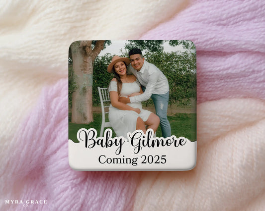 Pregnancy Magnet Custom Personalized Gift Souvenir Present