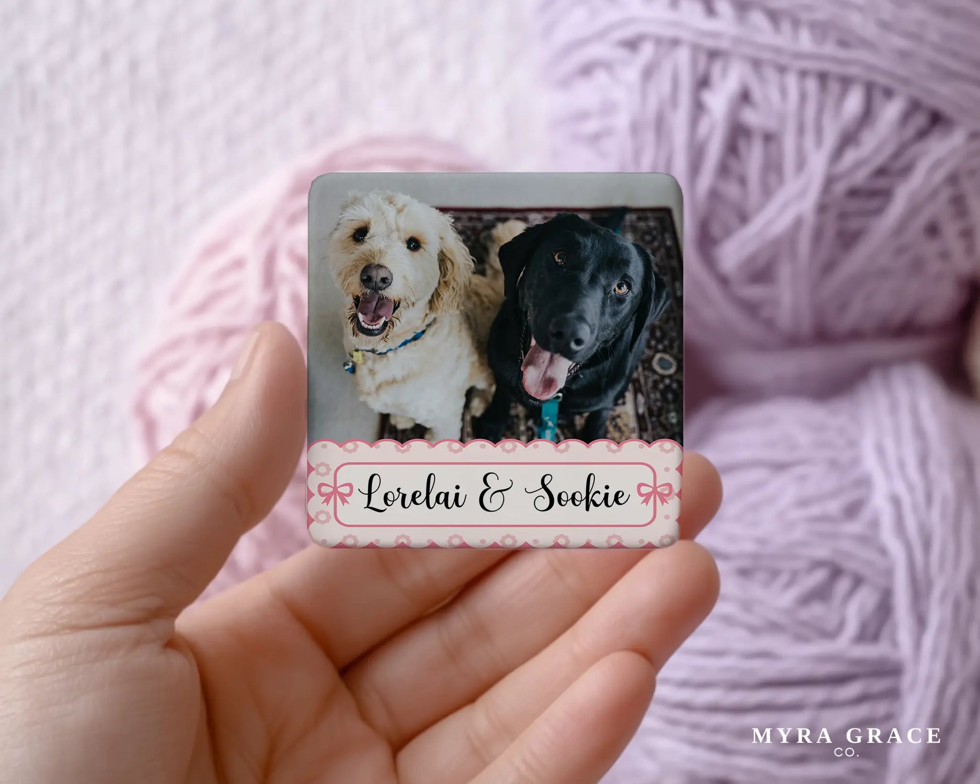 Dog Magnet Custom Personalized Gift Souvenir Present