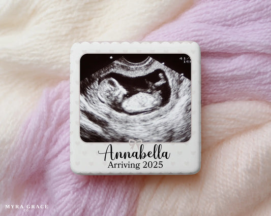 Ultrasound Magnet Custom Personalized Gift Souvenir Present