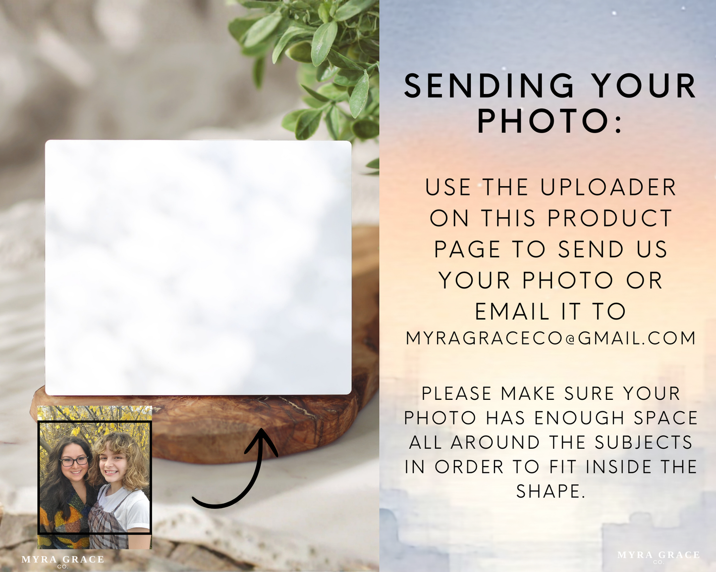 First Mother's Day Photo Board, Custom Mother Picture Board, Personalized Mother Photo Board, Mom Gift, Present for Mom, First Mother's Day