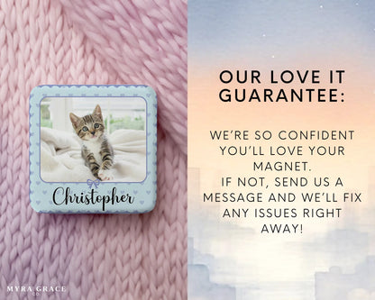 Cat Magnet Custom Personalized Gift Souvenir Present. Love it