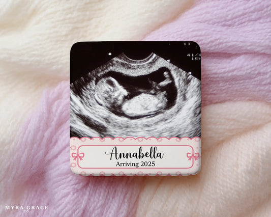 Ultrasound Magnet Custom Personalized Gift Souvenir Present