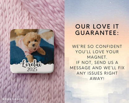 Puppy Magnet Custom Personalized Gift Souvenir Present. Love it