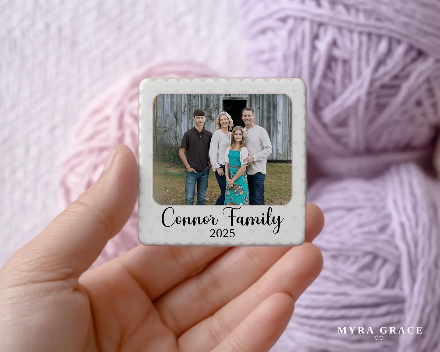 Family Magnet Custom Personalized Gift Souvenir Present