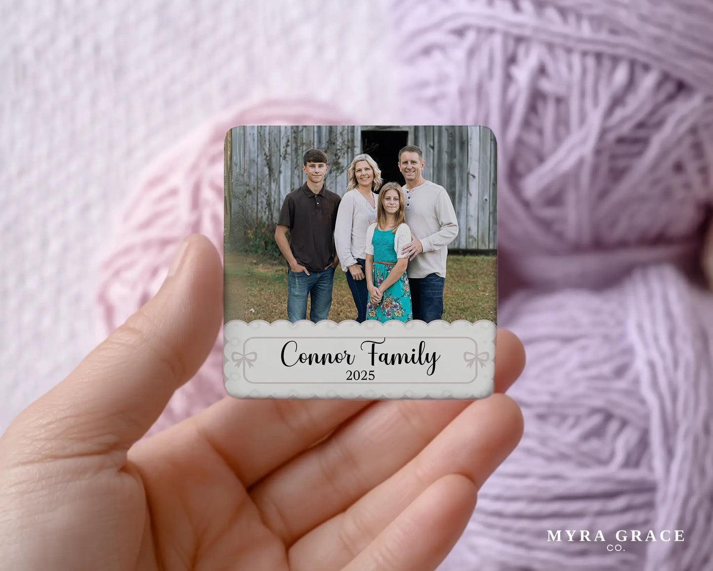 Family Magnet Custom Personalized Gift Souvenir Present